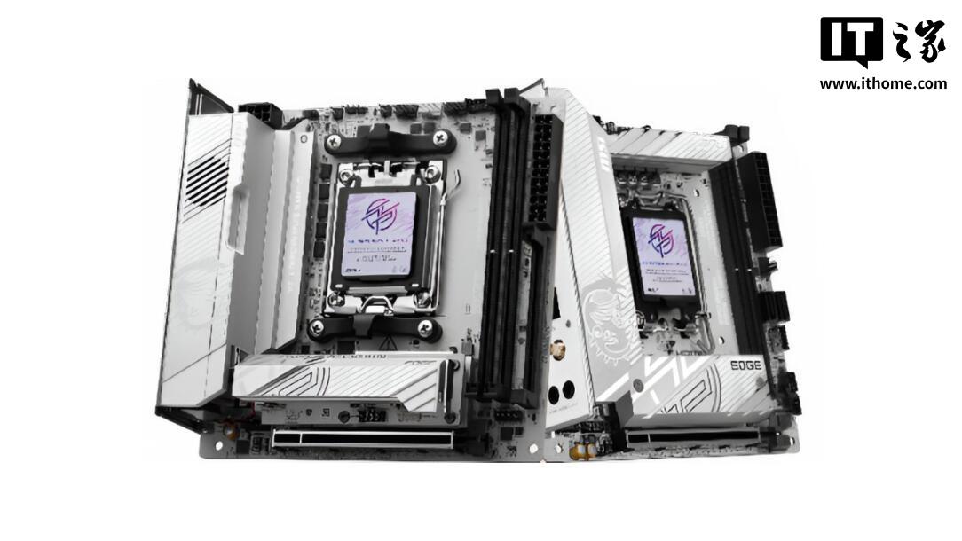 微星推出全新MPG X870I EDGE TI WiFi主板：集成雷电4接口，提供专属扩展槽